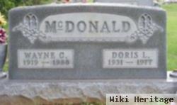 Doris Lavern Belt Mcdonald