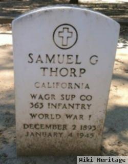 Samuel George Thorp