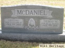 Thomas W Mcdaniel