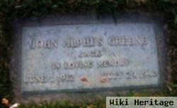 John Alphus "jack" Greene