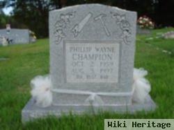 Phillip Wayne Champion