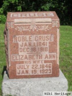 Elizabeth Ann Pruitt Cruse