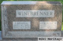 Gertrude Blanche Rittenhouse Winebrenner