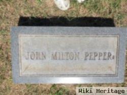 John Milton Pepper