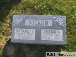 Lillian A Fetherman Nickum