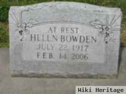 Helen Laura Hinkle Bowden