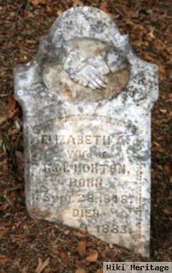 Elizabeth A. Bates Horton