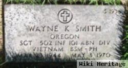 Sgt Wayne Keith Smith