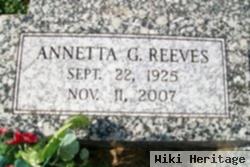 Annetta Jean Gardner Reeves