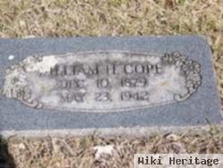 William H Cope