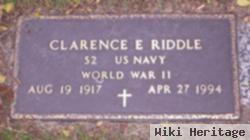 Clarence Edgar Riddle