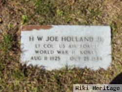 H. W. "joe" Holland, Jr