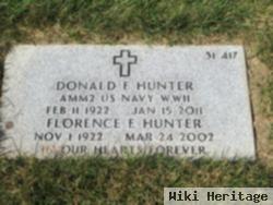Donald F Hunter