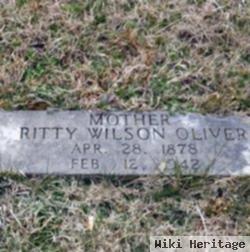 Loretta "ritty" Wilson Oliver