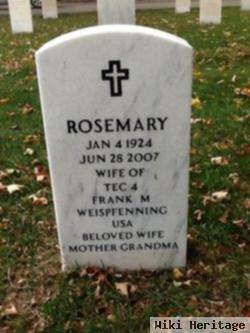 Rosemary M Andrews Weispfenning