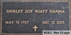 Shirley Joy Wiatt Hanna