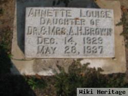 Annette Louise Brown