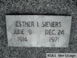 Esther I Sievers