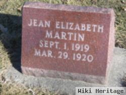 Jean Elizabeth Martin