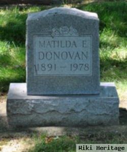 Matilda E Donovan