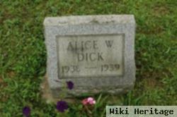 Alice Willavene Dick