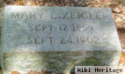 Mary E Atkins Zeigler