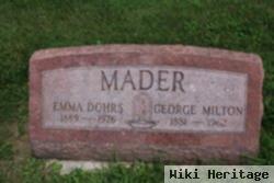 George Milton Mader