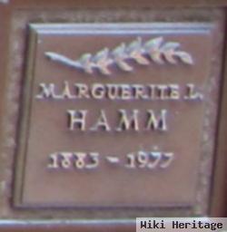 Marguerite Hamm