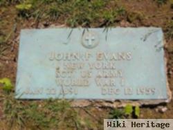 Sgt John F. Evans