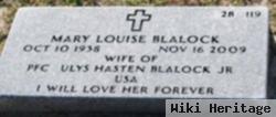 Mary Louise Moore Blalock