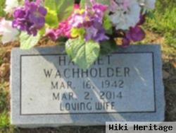 Harriet Gross Wachholder