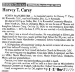 Harvey T. Carey