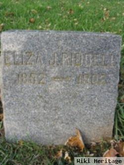 Elizabeth J. "eliza" Parks Voice Riddell