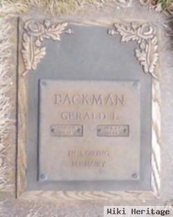 Gerald L Backman