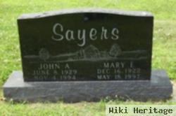 Mary E. Sayers