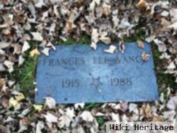 Frances Lee Vance