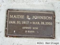 Maidie R Johnson