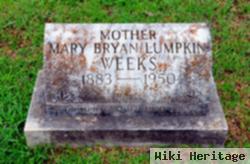 Mary Bryan Lumpkin Weeks