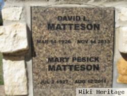 David L. "dave" Matteson