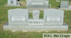 Frances Helen Hensley