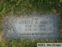 Myrtle A Hixen