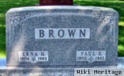 Paul E Brown