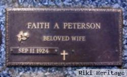 Faith A Peterson