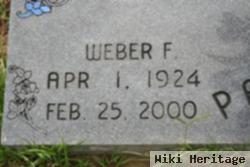 Weber F Parker, Sr