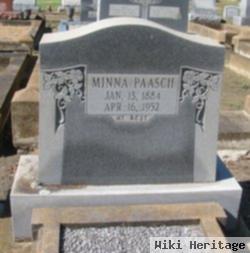 Wilhelmina "minna" Paasch