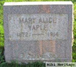 Mary Alice Hunsicker Yaple