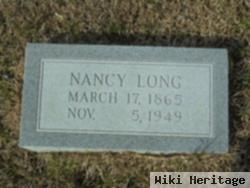 Nancy Martha "nannie" Long