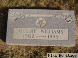 Jessie Augusta "gussie" Parsons Williams