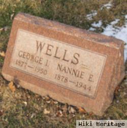 Nannie Elizabeth Weston Wells