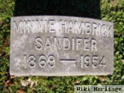 Minnie Hambrick Sandifer